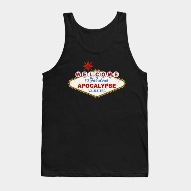 Welcome to apocalypse Tank Top by Melonseta